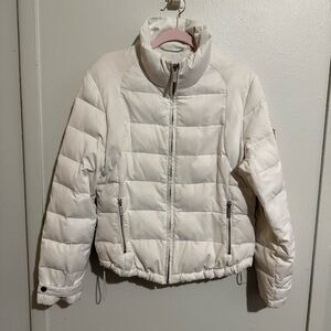 Calvin Klein White Puffer Jacket